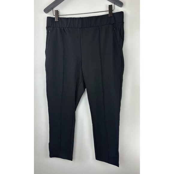 Universal Standard Skinny Pintuck Ponte Pants 28 Inch Stretch M Plus Size 18 20 - Picture 2 of 13